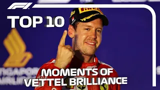 Sebastian Vettel's Top 10 Moments Of Brilliance