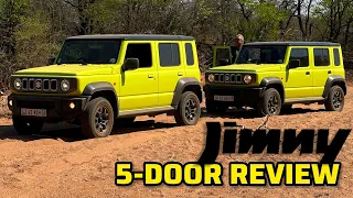 Suzuki Jimny FIVE-DOOR Review - Tackling Botswana!
