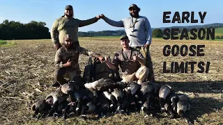 EARLY SEASON GOOSE LIMITS!!! | PA Goose Hunting 2023-2024