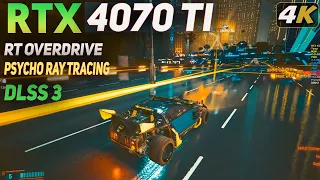 Cyberpunk 2077 : RTX 4070 Ti 12GB ( 4K Ultra Graphics Path Tracing ON / Psycho Ray Tracing DLSS ON )