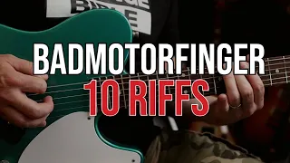 Soundgarden "Badmotorfinger" Top 10 Riffs