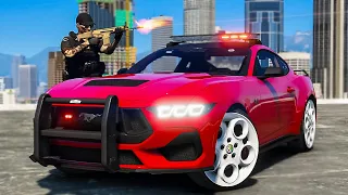 Live Stopping Crime in GTA 5 RP