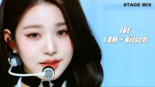 IVE 아이브 - I AM(아이엠) + Kitsch(키치) Stage mix(교차편집) [English Lyrics Subtitle 영문가사자막]