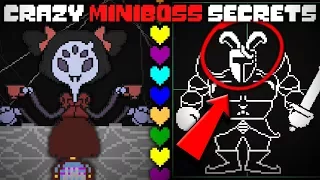 Weird Facts About UNDERTALE's Minibosses You Never Knew! Undertale Theory | UNDERLAB