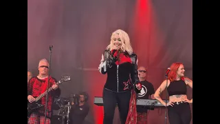 Kim Wilde  Cambodia en concert au Festival  de Trélazé en 2022