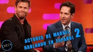 Actores de Marvel Hablando en Español 2