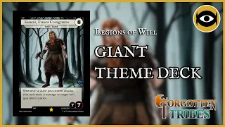 Giant Theme Deck Opening | Forgotten Tribes