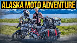 Alaska Moto Adventure | Glacier Views & Breathtaking Landscapes! - EP. 260