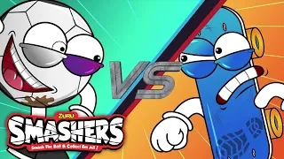 Striker Vs Ollie - SMASH FINAL | SMASHERS Series 1 Episode 9 | Cartoons for Children