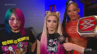 Bianca, Alexa, Asuka, Nikki & Damage CTRL Backstage Segments