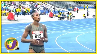 Jamaica's National Seniors Championships 2022 - Elaine Thompson-Herah 100m Wins Semi - June 24 2022