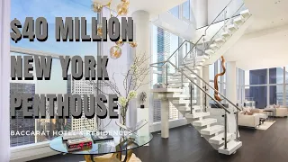 INSIDE an EPIC $40 Million NYC Penthouse