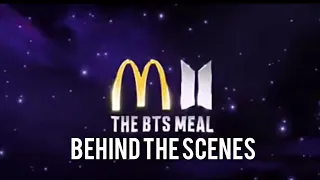 MCDONALDS X BTS MEALS 😍 Behind the scenes. #mcdonalds #Btsmealsb official Commercial ads