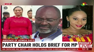 Absence of Adwoa Safo: Party Chair Holds Brief For MP