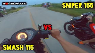 LEGENDARY SMASH VS SNIPER 155 | DRAG RACE