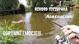 REKORD SZCZUPAKA Ogromne emocje, ADRENALINA do samego KOŃCA!!!