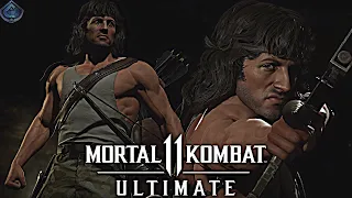 Mortal Kombat 11 Online - RAMBO DESTROYS EVERYONE!