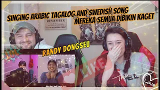 Randy Dongseu -Singing Arabic Tagalog and Swedish ! Mereka semua dibikin kaget !Pall Family Reaction
