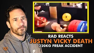 Rad Reacts To Justyn Vicky Death From 220Kg Squat