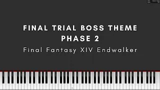 FFXIV Endwalker – Final Trial Boss Theme Phase 2 [PIANO TUTORIAL + FREE SHEET MUSIC]