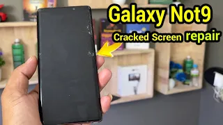 Samsung Galaxy Note 9 Broken Cracked Screen Repair​ ( Front glass only )