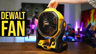 DeWALT 20V Fan (4h 22m on 2-Amp Battery, Max Power)