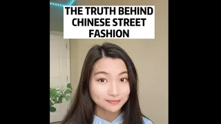 THE TRUTH BEHIND CHINESE STREET FASHION 😱 #shorts