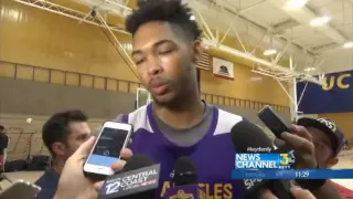 Lakers Ingram Talks Defense