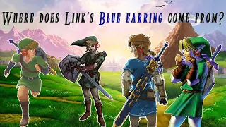 Why does Link wear a blue earring?