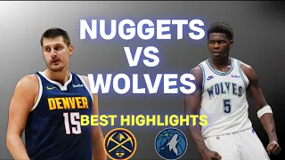 Nuggets vs Timberwolves BEST HIGHLIGHTS!! #nba #basketball #basketballhighlights