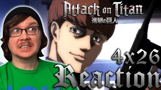 ATTACK ON TITAN 4x26 "Traitor" Reaction/Review!