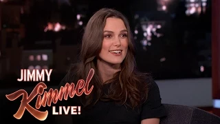 Keira Knightley on Being Pregnant at the Oscars