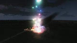 Arma 3 Baltic Vanguard Fireworks, Missle launch.