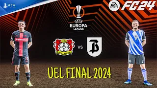 FC 24 - Bayer Leverkusen Vs Atalanta | UEFA Europa League Final 23/24 | PS5™ [4K60]