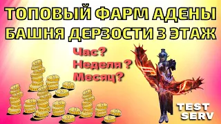 Топовый фарм адены в Lineage 2. Башня дерзости 3 этаж