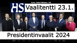 HS Vaalitentti 23.1. | Presidentinvaalit 2024