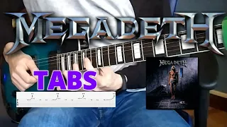 MARTY FRIEDMAN (Megadeth) Architecture Of Aggression Second Solo Cover w/ LESSON & TABS