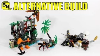 LEGO NINJAGO 70604 ALTERNATIVE BUILD COLE'S JET ATTACK