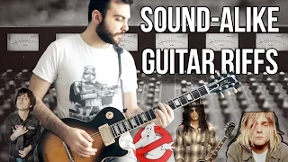 Top 10 Sound-Alike Guitar Riffs - Pt.1