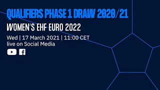 Draw | Women’s EHF EURO 2022 Qualifiers Phase 1