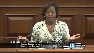 05/20/21 Council Operating Budget Hearings: Parks & Recreation