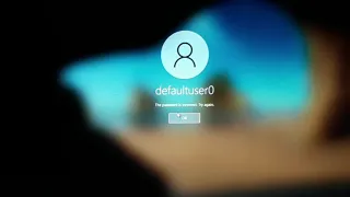 Install Windows 10 - PROBLEM defaultuser0 password (disappointment in microsoft company)