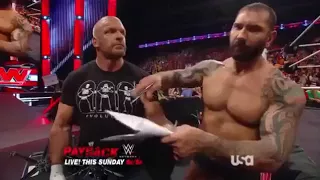 PAYBACK   The Shield Vs  Evolution   No Holds Barred Elimination Match  Contract Signing   YouTube 3