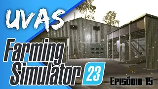 Farming Simulator 23 Mobile | Processador de Uvas | Episódio 15 | Do Zero Aos 10 Milhão | Neubrunn