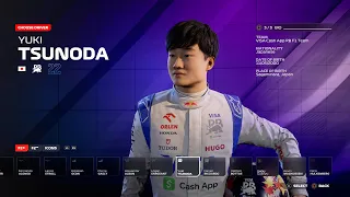 F1 24 - Yuki Tsunoda 🇯🇵 at Azerbaijan GP 🇦🇿