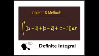 integrate 1 to 4 "( |x-1|+ |x-2|+|x-3| )"dx