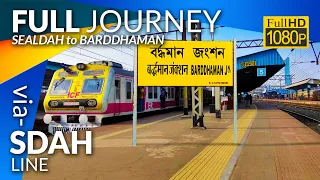 Sealdah to Barddhaman Full Journey Coverage by ICF 3 Phase EMU Train via- Naihati :: Eastern Railway