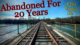 Train Bridge ABANDONED For 20yrs! Is it Sketchy?