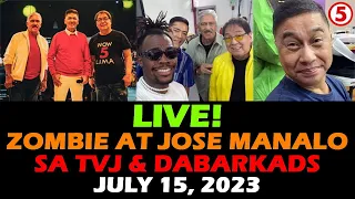 EAT BULAGA! TV 5 LIVE STREAMING July 15 2023 | TITO VIC and JOEY DABARKADS ZOMBIE