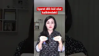 İşaret dili - kül olur kalbimdeki zamanla